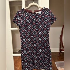 LOFT abstract print dress, EUC size 2P